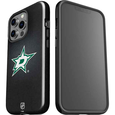 NHL Dallas Stars Black Background iPhone 15 Pro Impact Case